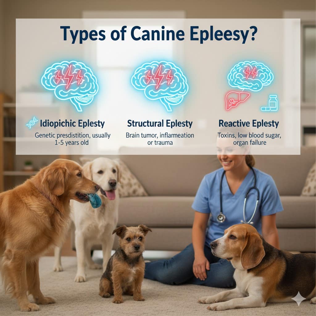 Canine Epilepsy: Causes, Seizures, Diagnosis, Treatment, and Long-Term Management - All Creatures Veterinary Center Types of Canine Epilepsy