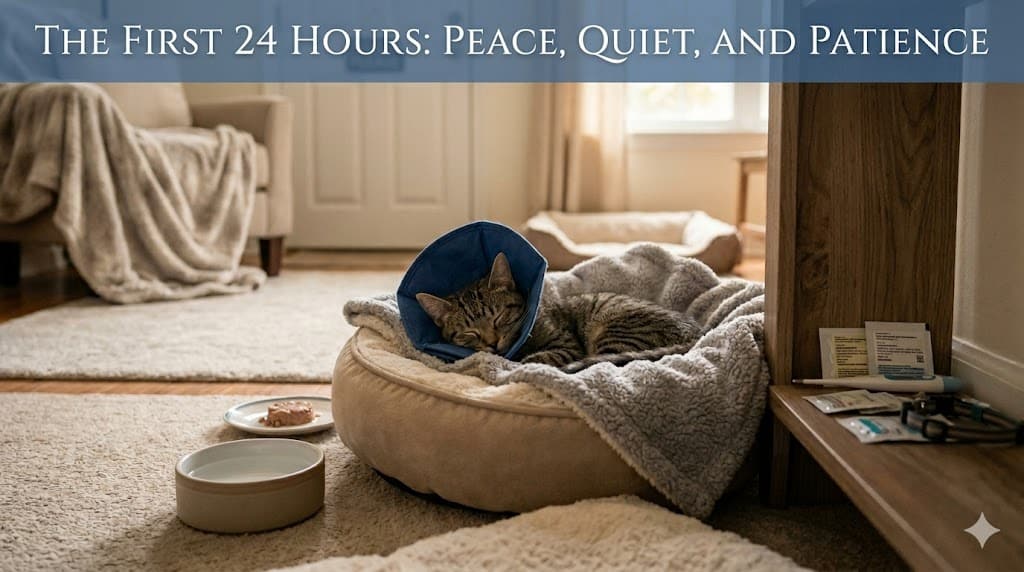 Cystotomy Recovery: Your Week-by-Week Guide - All Creatures Veterinary Center The First 24 Hours: Peace, Quiet, and Patience