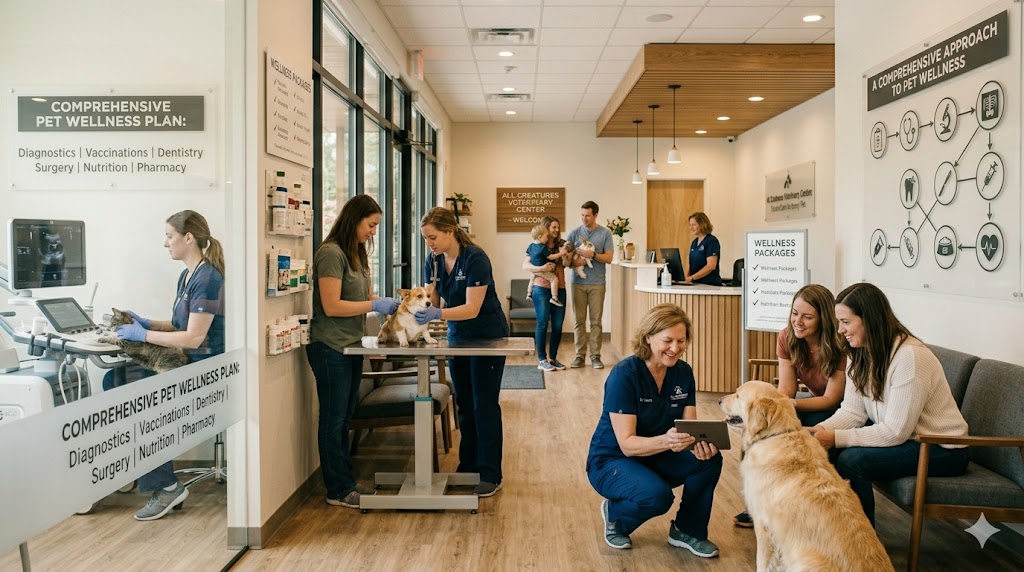 Looking for a Trusted Vet Near You? Here’s Why Pet Owners Choose All Creatures Veterinary Care - All Creatures Veterinary Center A Comprehensive Approach to Pet Wellness