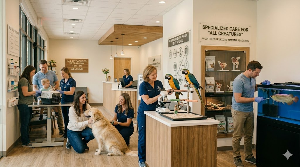Looking for a Trusted Vet Near You? Here’s Why Pet Owners Choose All Creatures Veterinary Care - All Creatures Veterinary Center Specialized Care for "All Creatures"