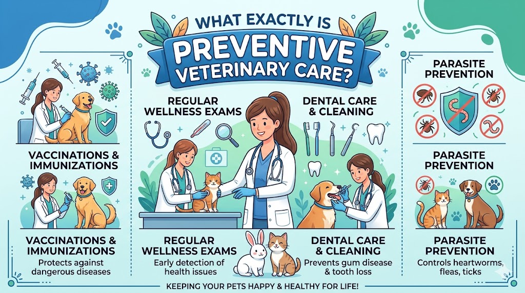 Preventive Veterinary Care: The Foundation of Lifelong Health for Pets - All Creatures Veterinary Center What Exactly Is Preventive Veterinary Care?