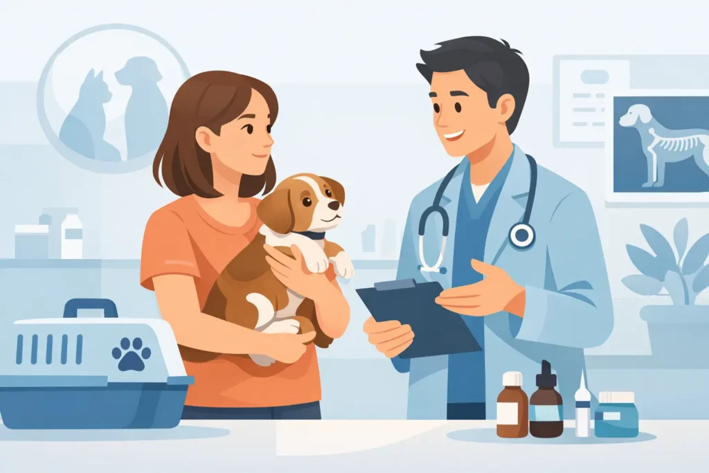 New Puppy First Vet Visit: What to Expect