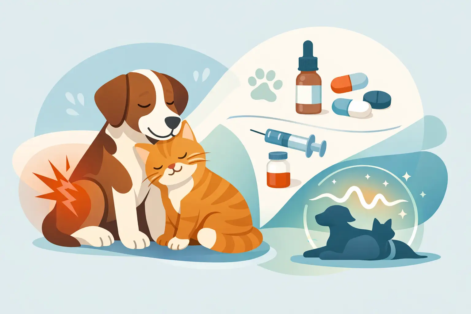 Pet Pain Management Options for Dogs and Cats