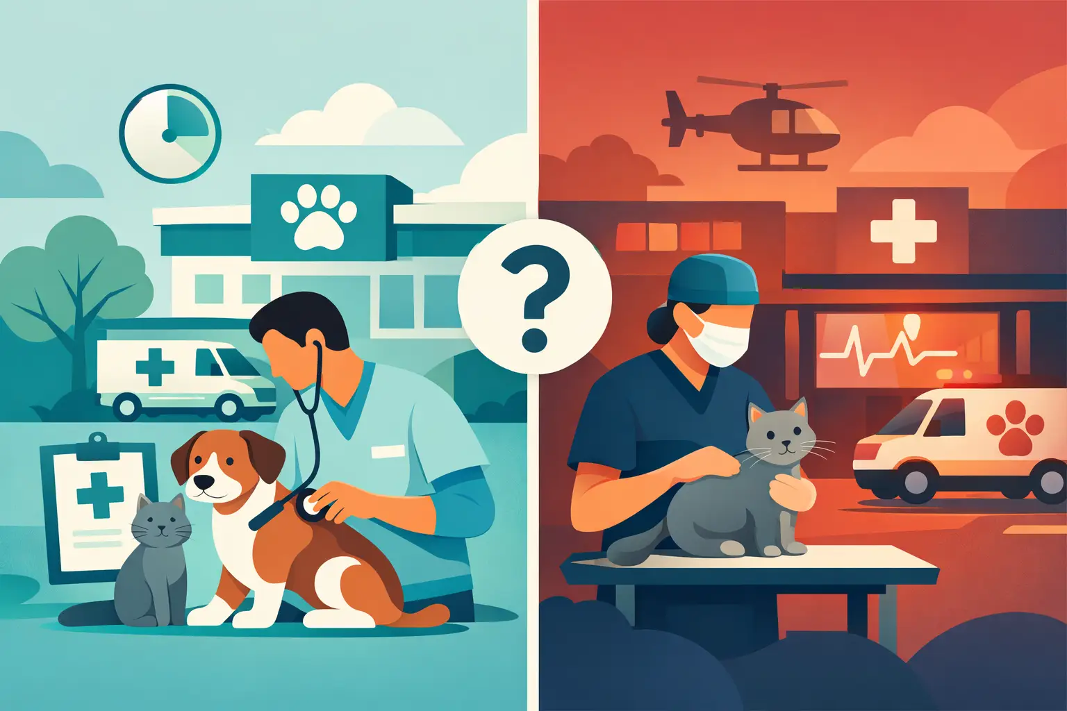 Urgent Care vs Emergency Vet: Which One?